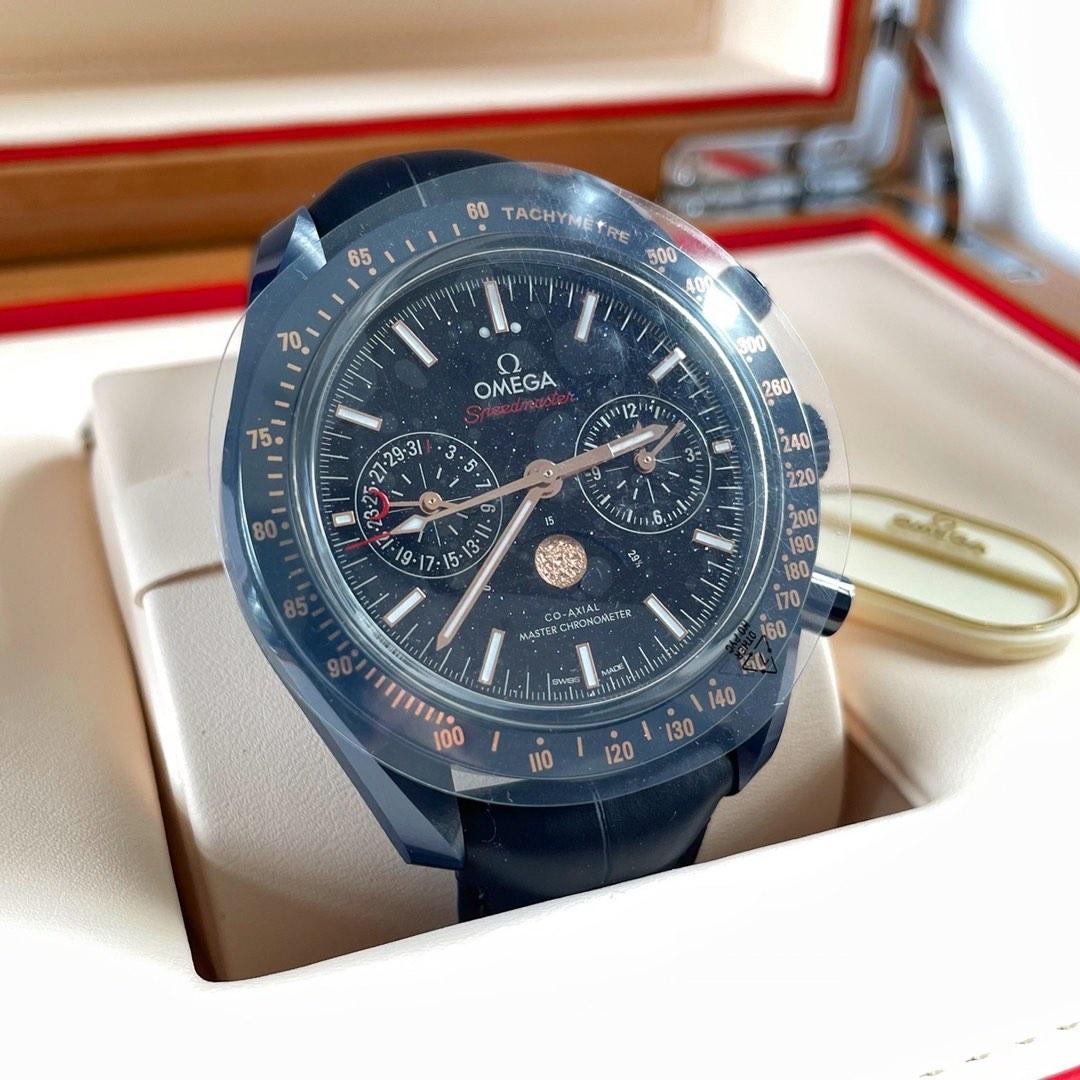 Omega blue side outlet of the moon aventurine