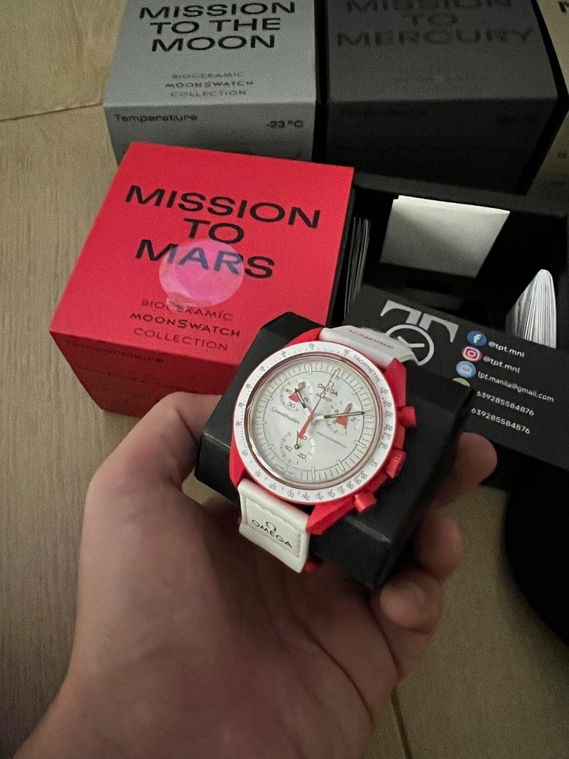 Omega x Swatch MoonSwatch Mission to Mars, Women's Fashion