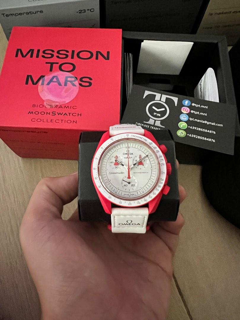 Omega x Swatch MoonSwatch Mission to Mars, Women's Fashion