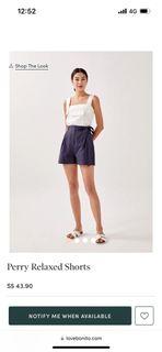 LB Perry Relaxed Shorts (Navy)