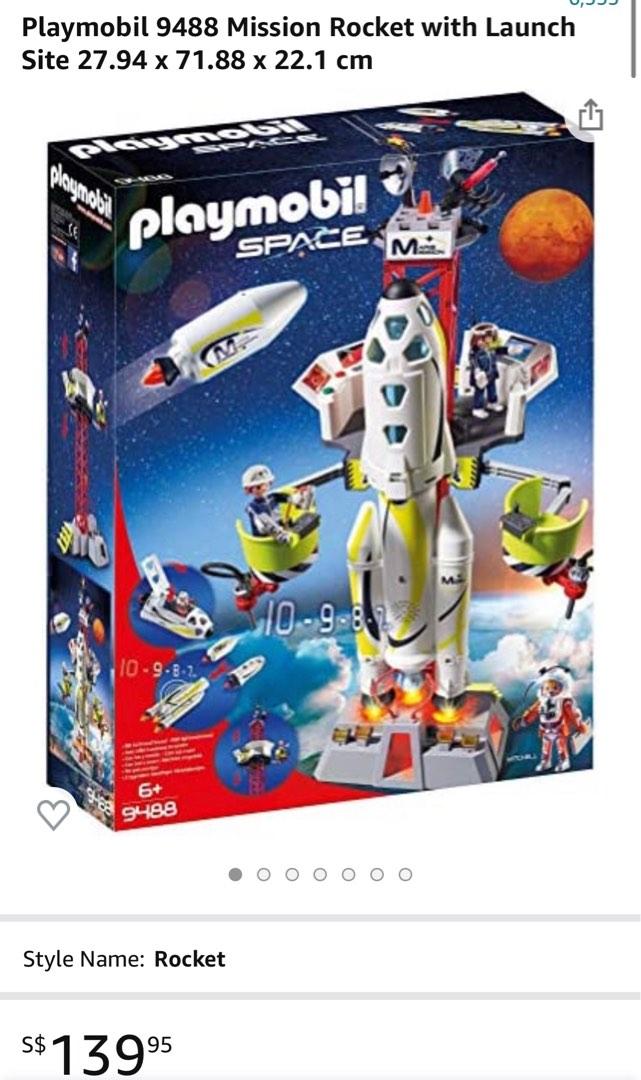 Playmobil 9488 mission rocket with launch site Hobbies Toys