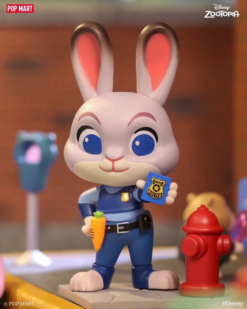 POPMART ZOOTOPIA JUDY HOPPS, Hobbies & Toys, Toys & Games on Carousell