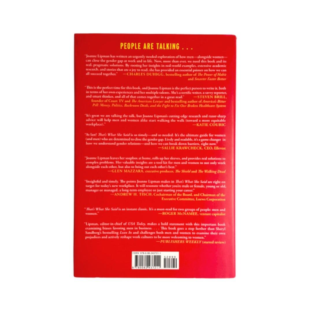 That's What She Said What Men Need to Know (and Women Need to Tell