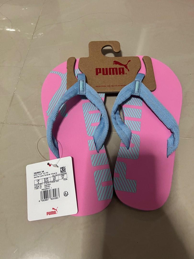 Puma slippers for kids discount