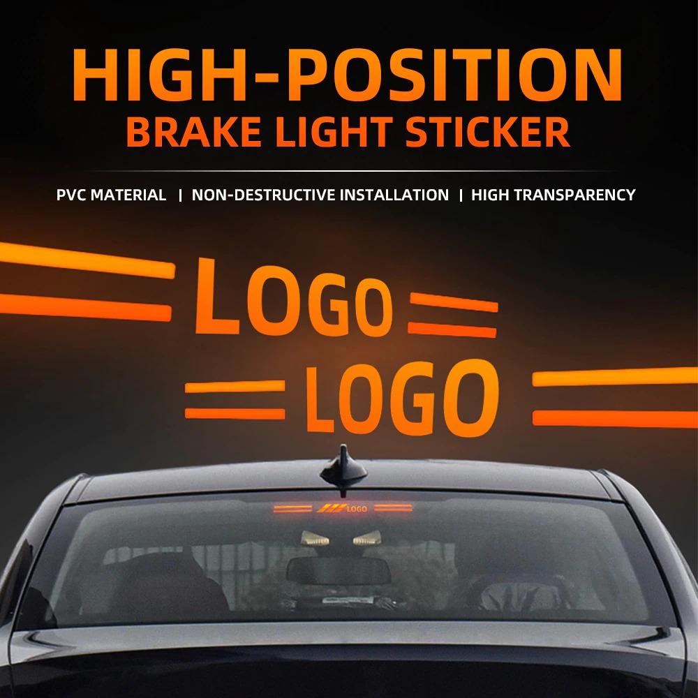 Rear Windscreen High-Position 3rd Brake Light Acrylic Sticker For BMW 3 ...