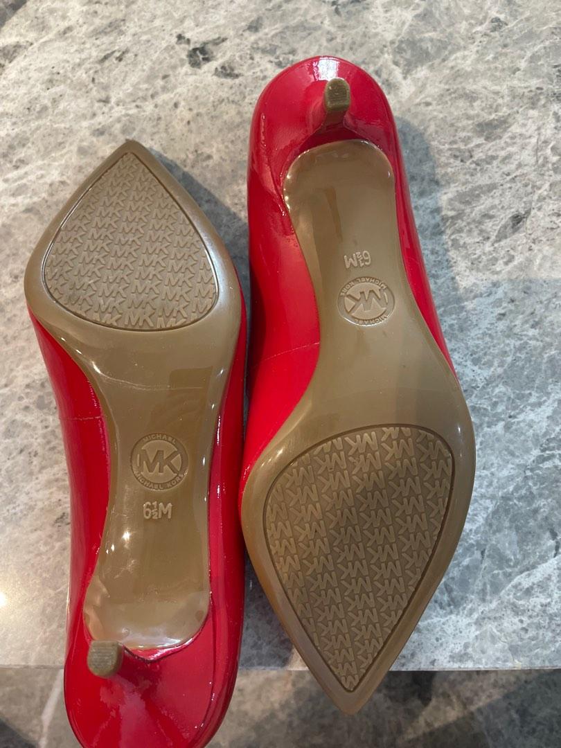 Red 2 inch heels outlet