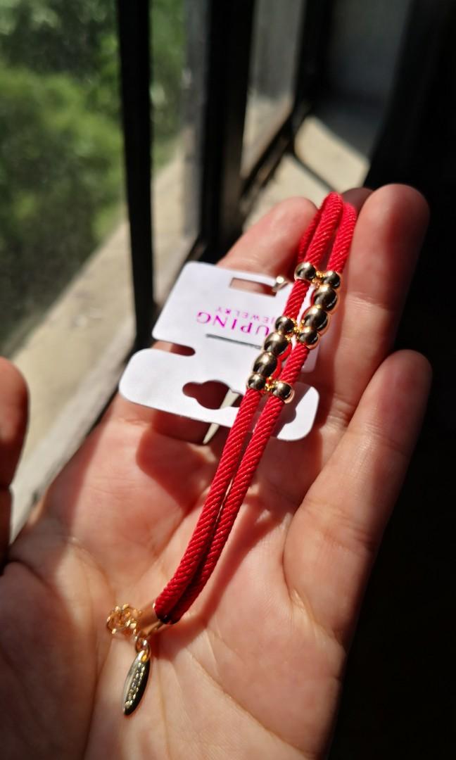 Bvlgari red rope bracelet new arrivals