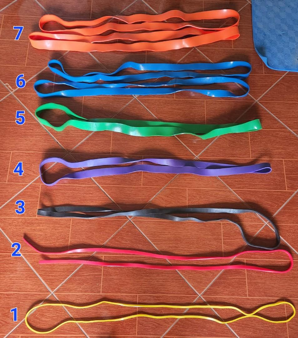 Resistance Band Set), Sports Equipment, Exercise & Fitness, Toning & Stretching