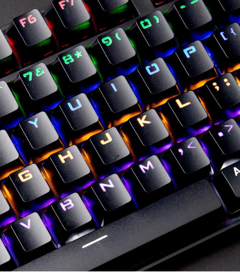 RGB GM340 Mechanical Keyboard Blue Switch | Gaming Keyboard | RGB ...