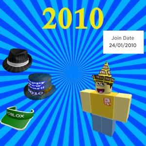 Roblox 2010 account (chance of item code)
