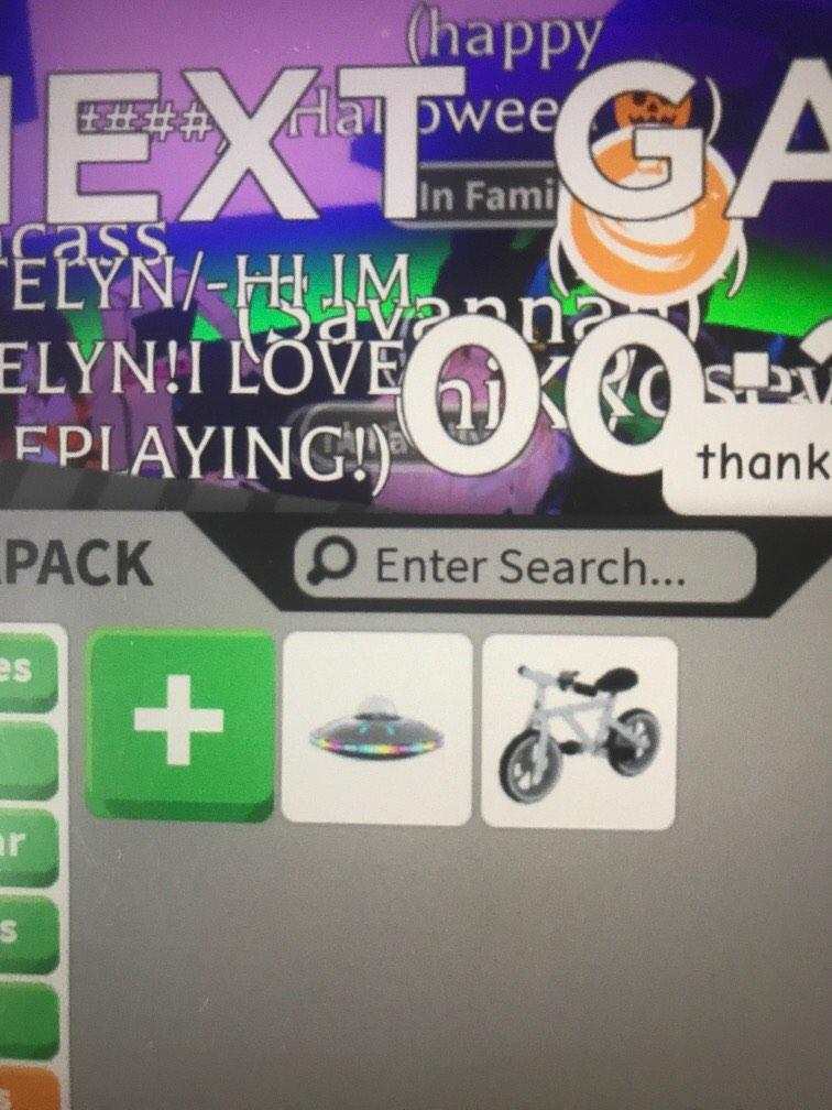 Roblox adopt me RGB vehicle UFO, Video Gaming, Gaming Accessories, In