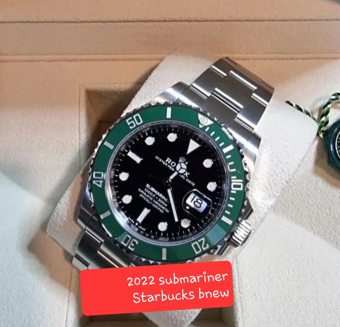 Rolex Starbucks 126610LV New 2022, Men's Fashion, Watches & Accessories,  Watches on Carousell