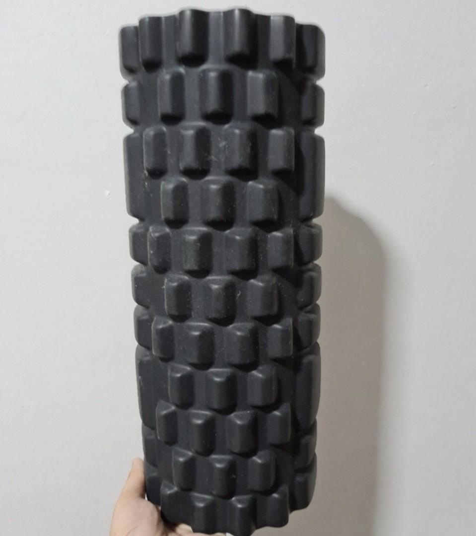 Deep Massage Foam Roller - Black/Blue