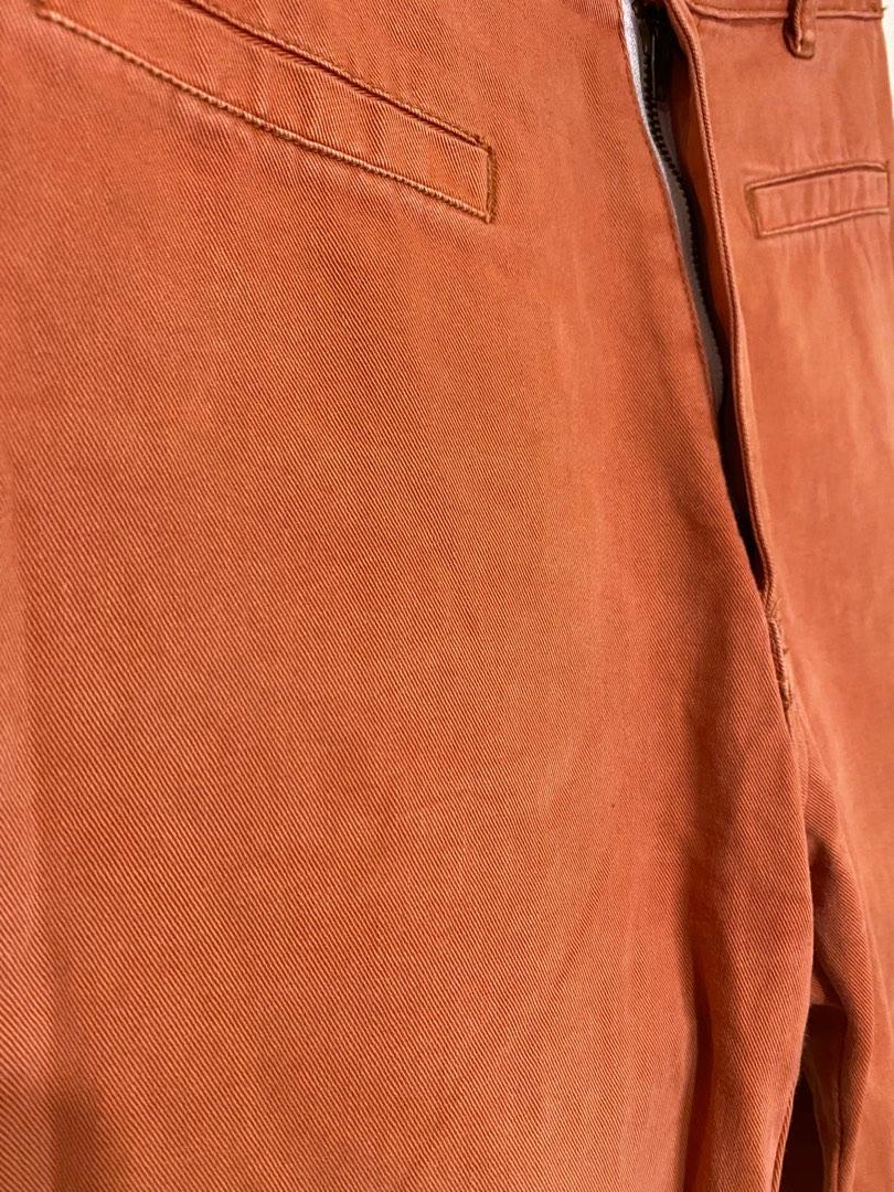 Rust High Waist Flare Pants (Category: Other Bottoms) located in Nabua. Submitted by theclutterqueen (Listing ID 1189693263, Image 3). Description: 📌Can fit to 24-25.