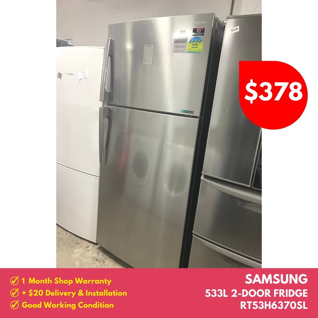 SAMSUNG 533L 2Door Fridge_RT53H6370SL (92070), TV & Home Appliances
