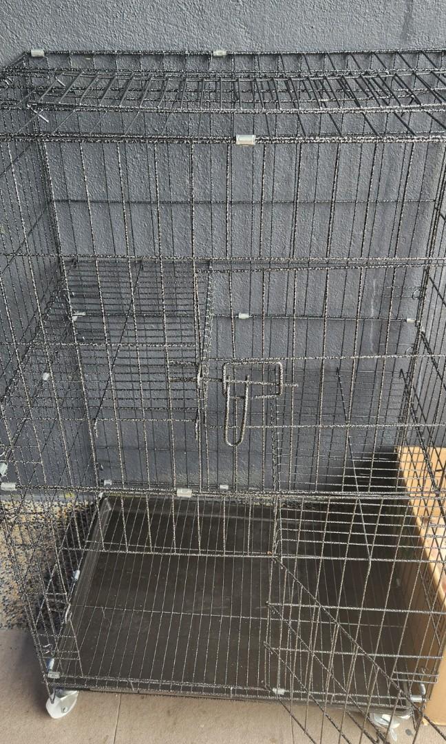 Sangkar kuching / cat cage, Pet Supplies, Homes & Other Pet Accessories