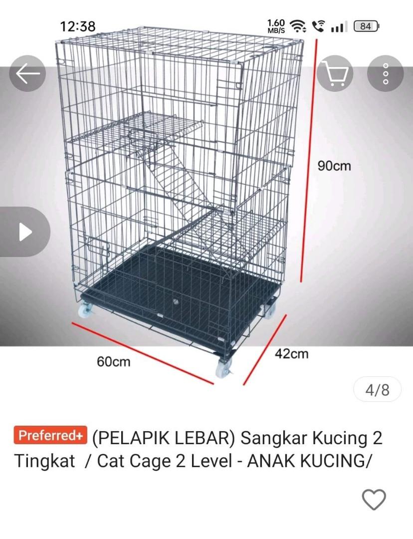 Sangkar kuching / cat cage, Pet Supplies, Homes & Other Pet Accessories