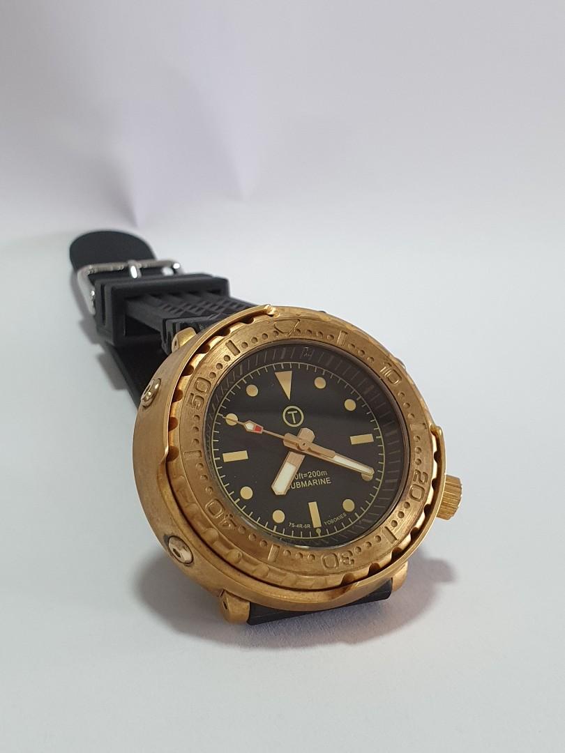 Seiko bronze tuna mod Nh35 movement heimdallr, Men's Fashion, Watches &  Accessories, Watches on Carousell