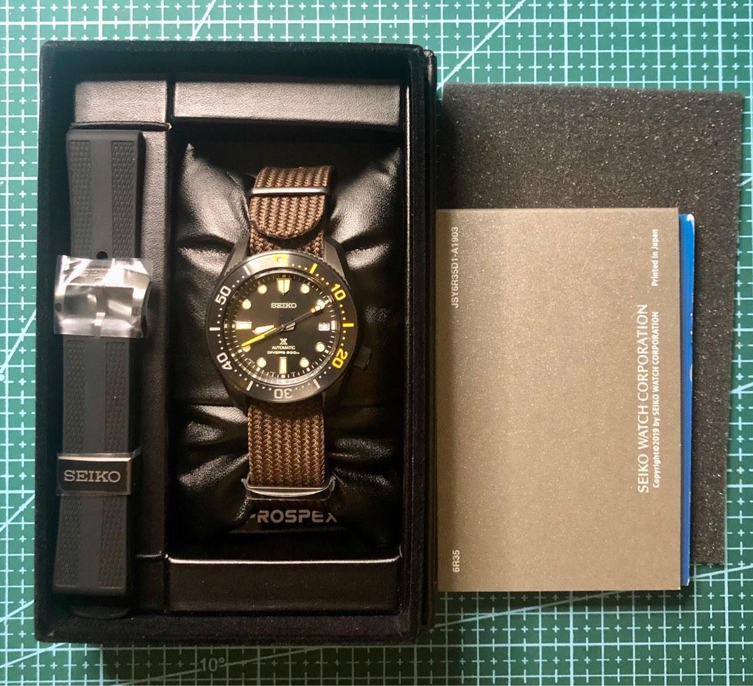 Seiko Limited Edition Black Series SPB255, Men's Fashion, Watches &  Accessories, Watches on Carousell
