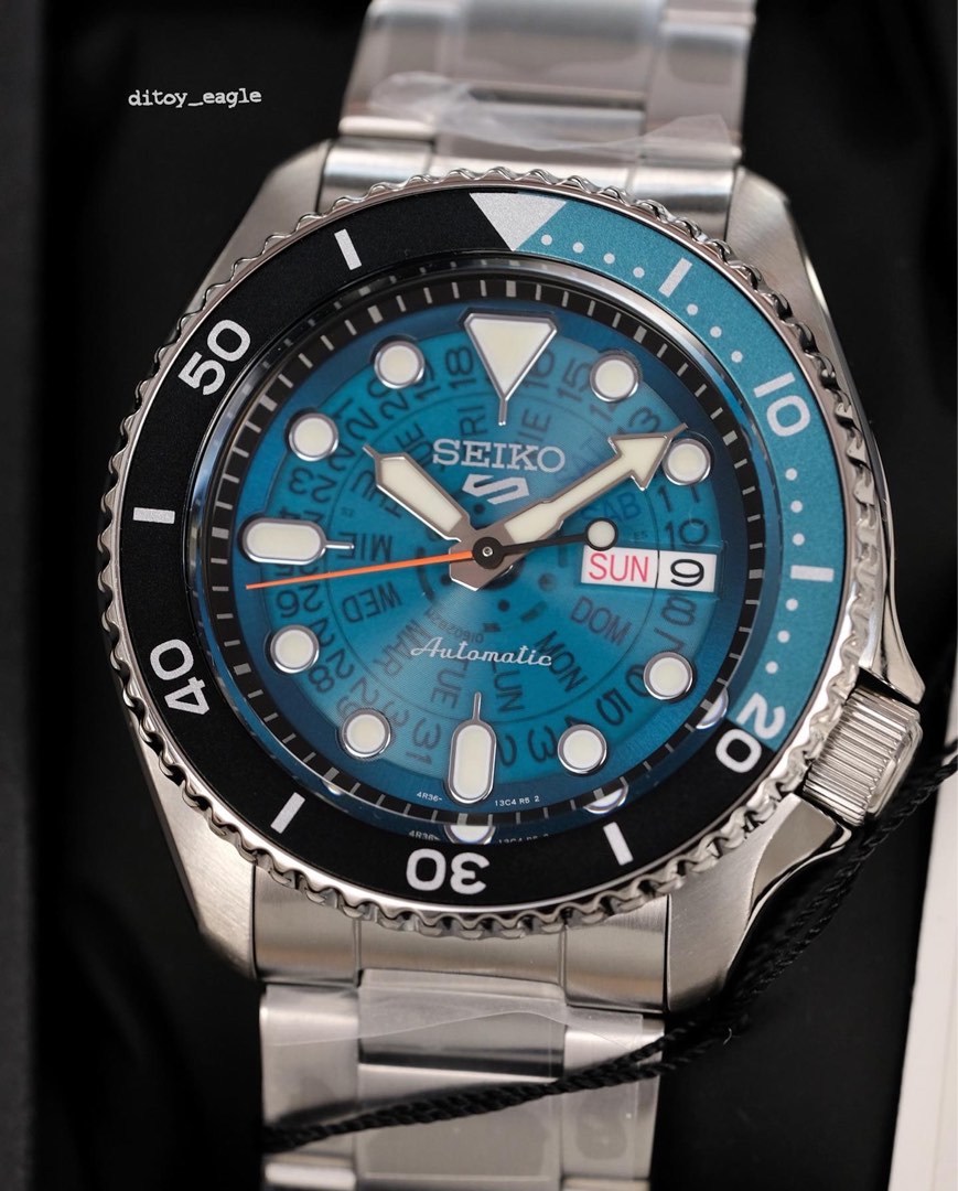 Seiko SK5 SRPJ45-47K1 New, Men's Fashion, Watches & Accessories, Watches on  Carousell