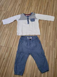 Setelan bayi / baju bayi / celana bayi H&M
