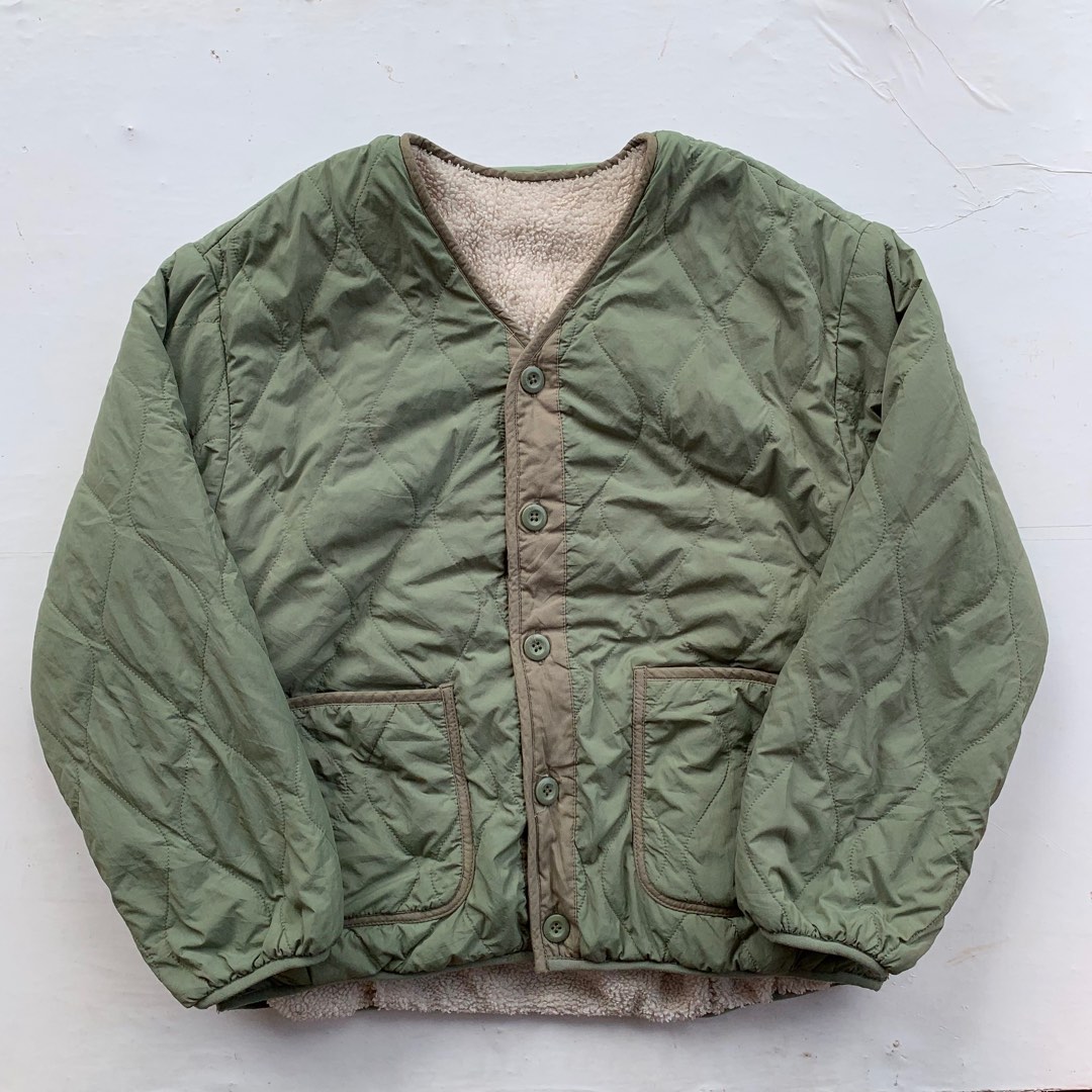 sherpa-liner-jacket-by-spao-revesible-fesyen-pria-pakaian-baju