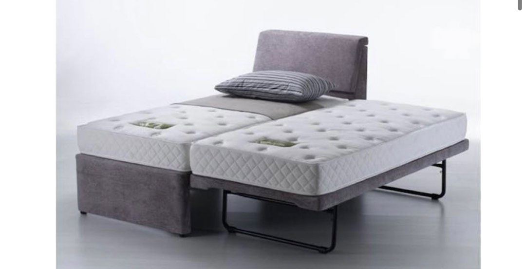 Single Bed Pull Out Lightly Used, Furniture & Home Living, Furniture