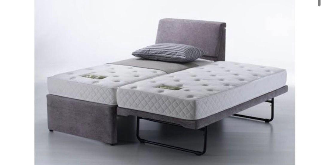 Single Bed Pull Out Lightly Used, Furniture & Home Living, Furniture