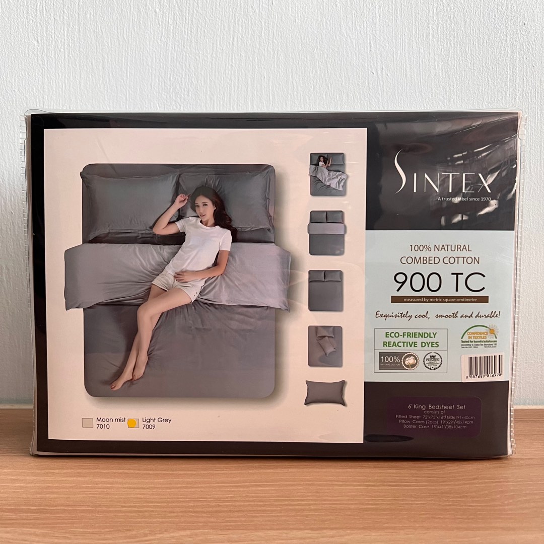 Sintex King Bedsheet, Furniture & Home Living, Bedding & Towels on