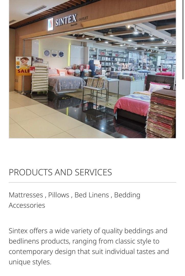 Sintex King Bedsheet, Furniture & Home Living, Bedding & Towels on
