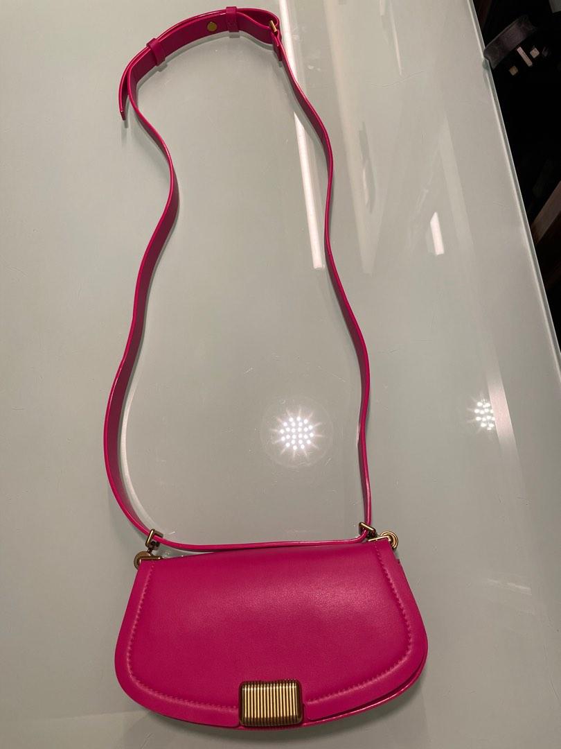 Pink Sonnet Two-Tone Chain Handle Shoulder Bag - CHARLES & KEITH US