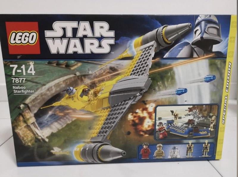 Lego star wars naboo starfighter 7877 new arrivals