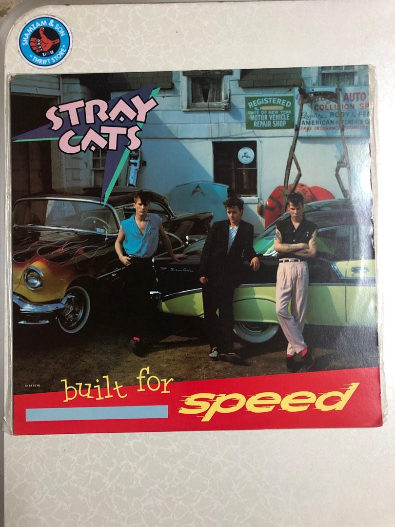STRAY CATS - BUILT FOR SPEED 台湾 LP（stray cats Built For