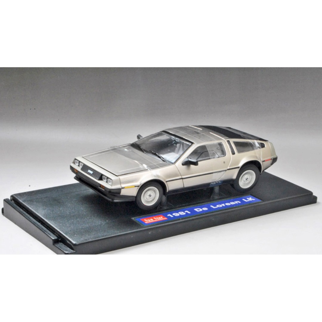 Sunstar 1 18 Sunstar 1981 DeLorean DMC 12 DMC12 Stainless Steel