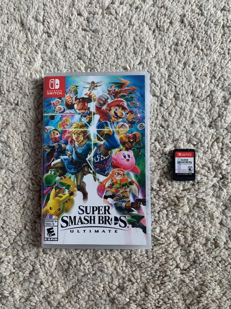 Super smash shop bros game card