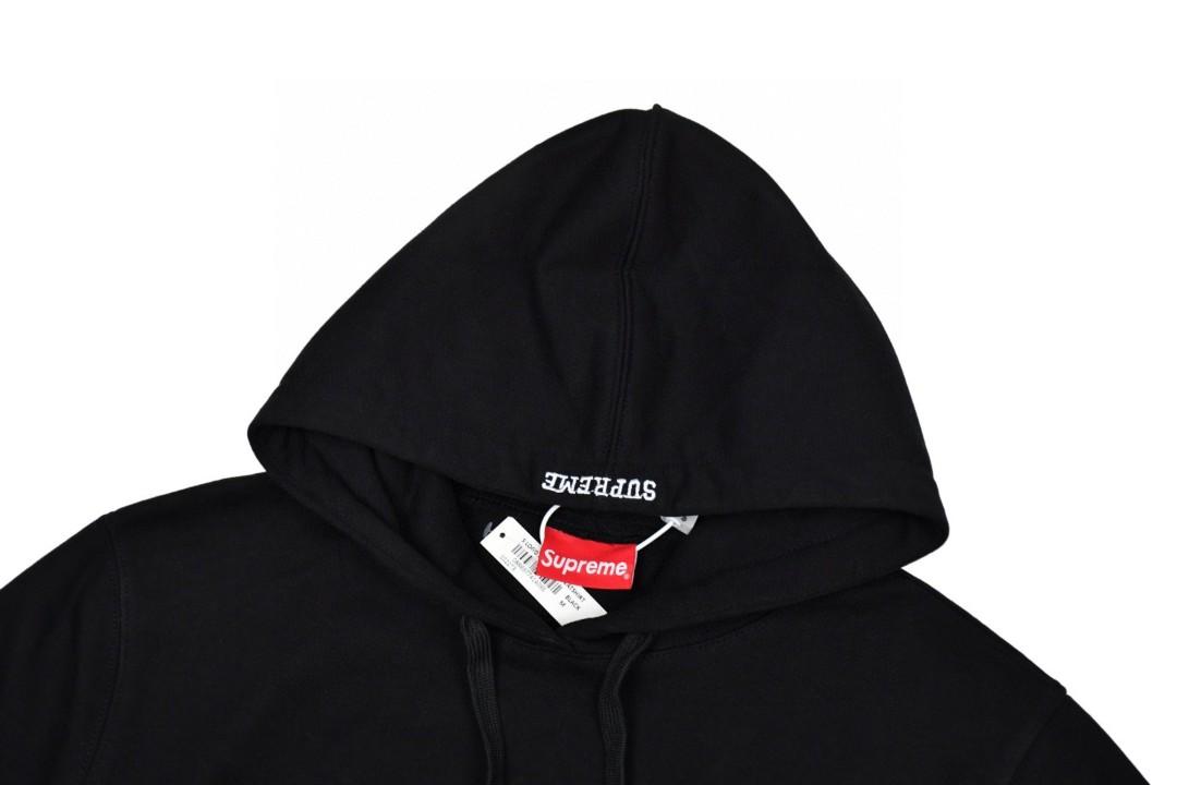 Supreme 22FW S Logo Hooded Sweatshirt 小怪獸刺繡logo 連帽衛衣, 男