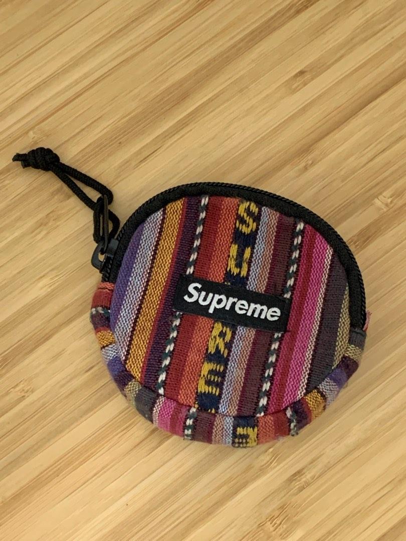 Supreme Woven Stripe Coin Pouch - コインケース/小銭入れ