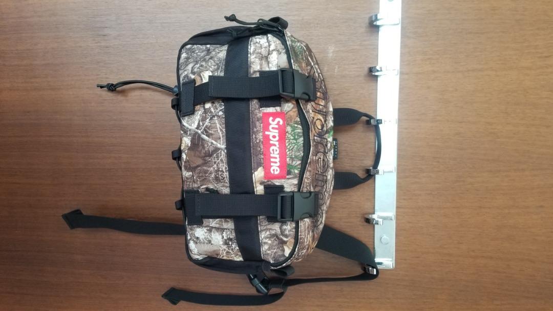 Supreme Waist Bag (FW19)Real Tree Camo, 男裝, 袋, 腰袋、手提袋