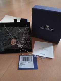 Swarovski Zodiac Pendant Scorpio Blue Rhodium Plating