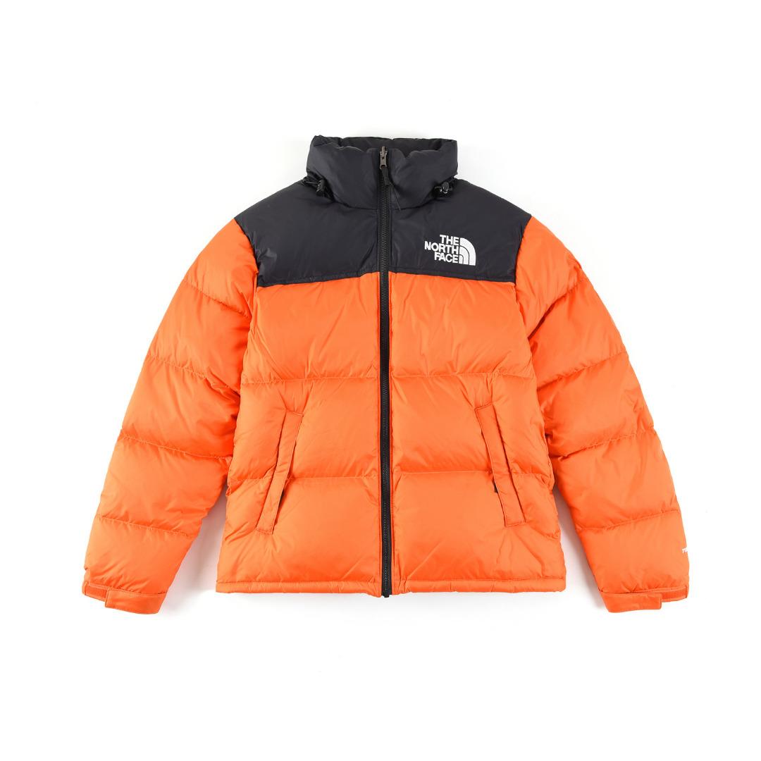 Orange nuptse 1996 sales