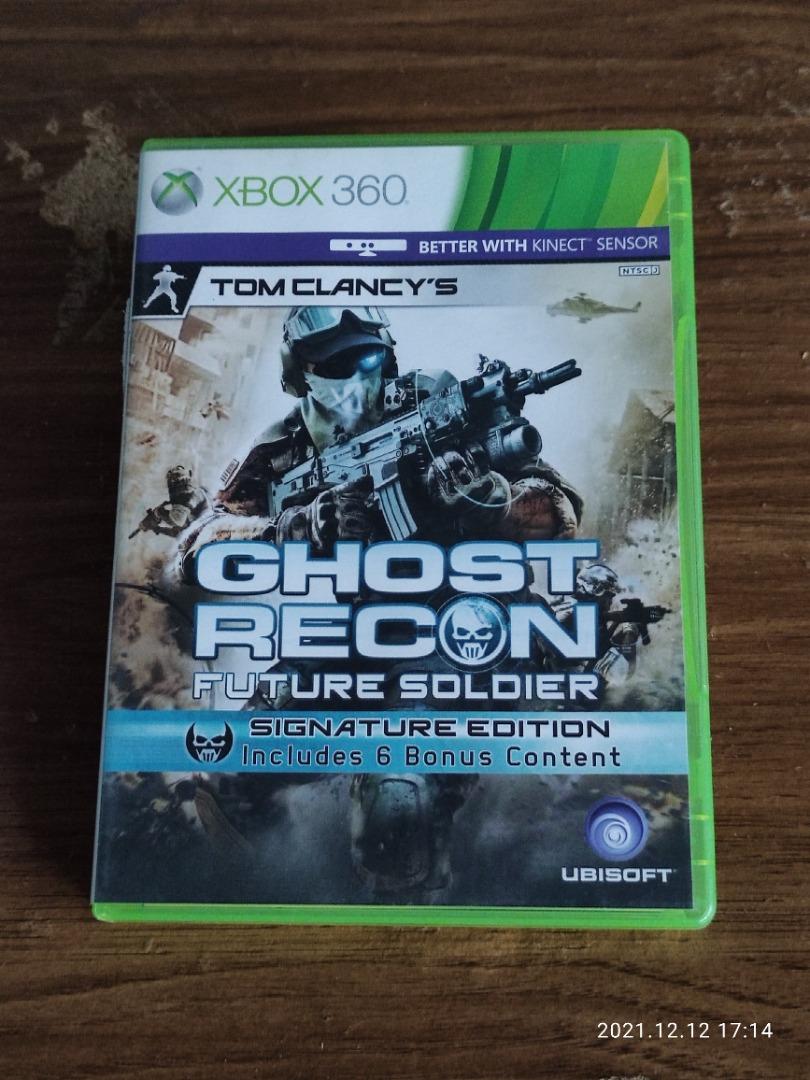 Tom Clancy S Ghost Recon Future Soldier Signature Edition Video Gaming Video Games Xbox On Carousell