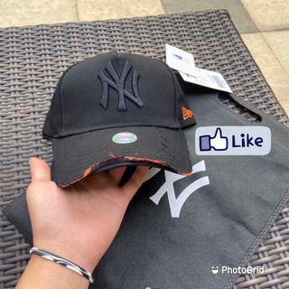 Topi NY MLB CAP black ripped
