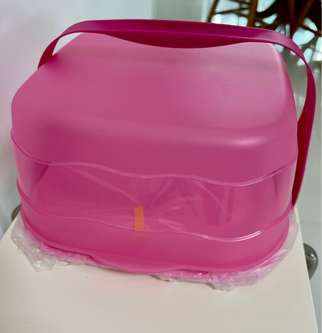 Tupperware Fresh & Fancy Cake Carrier 6.0L, Furniture & Home Living