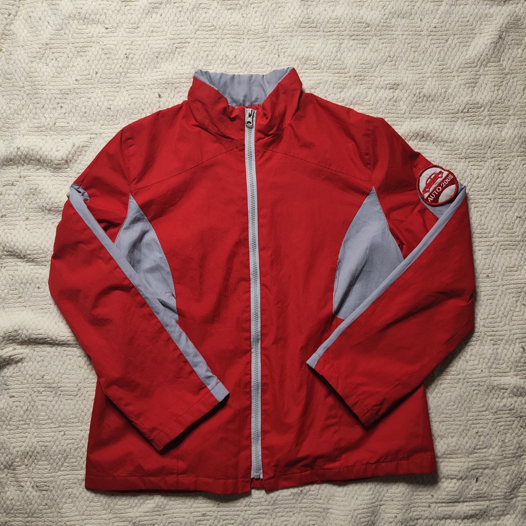 UKAY RED RACING JACKET, Women's Fashion, Coats, Jackets and Outerwear ...
