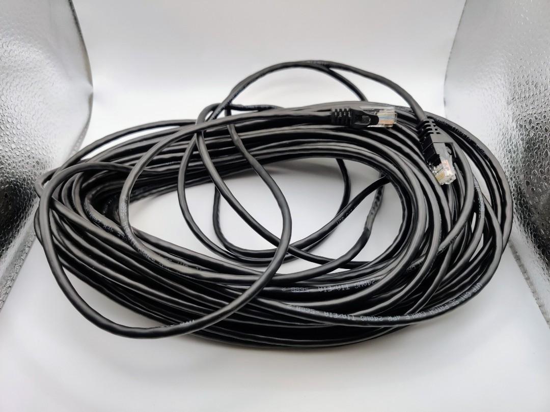UTP CAT cable unknown length (Category: Cables & Adaptors) located in Taguig. Submitted by sangchi21 (Listing ID 1189637202, Image 3). Description: Only bought last year. Spring cleaning. everytime must go. No cash. Payment Gcash accepted. Delivery fee is shouldered by the buyer. Grab express or Lalamove for delivery courier. No return. No exchange..