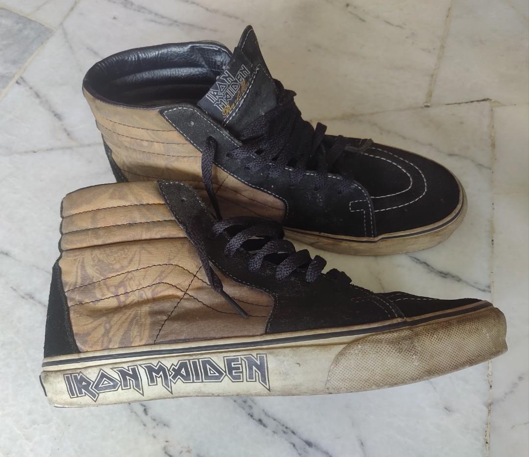 Vans Iron Maiden sk8 Hi 2008 Bravado size us 10