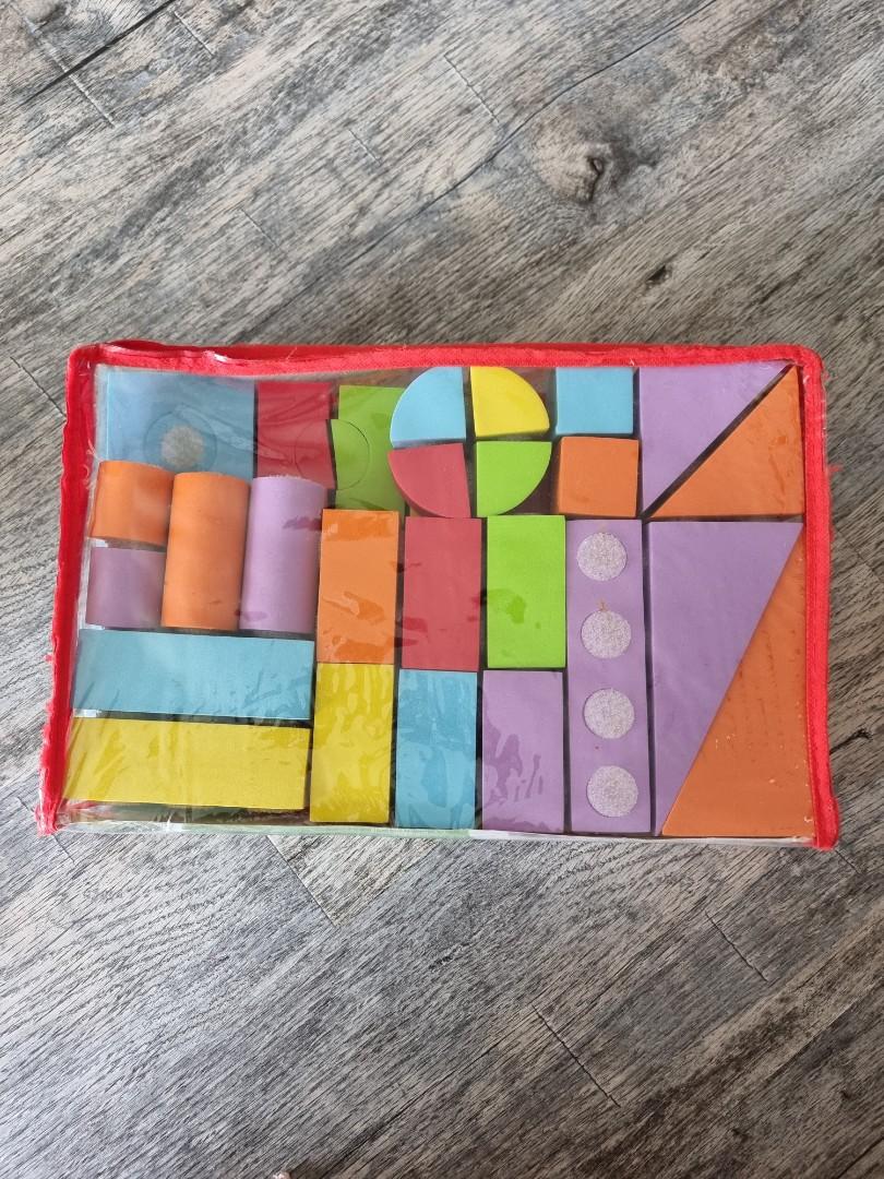 VELCRO BLOCKS Construction Set, 42 pieces, Babies & Kids, Infant