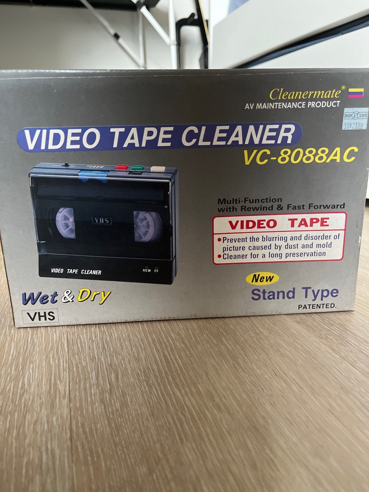 Video tape cleaner(not tested), Audio, Other Audio Equipment on Carousell
