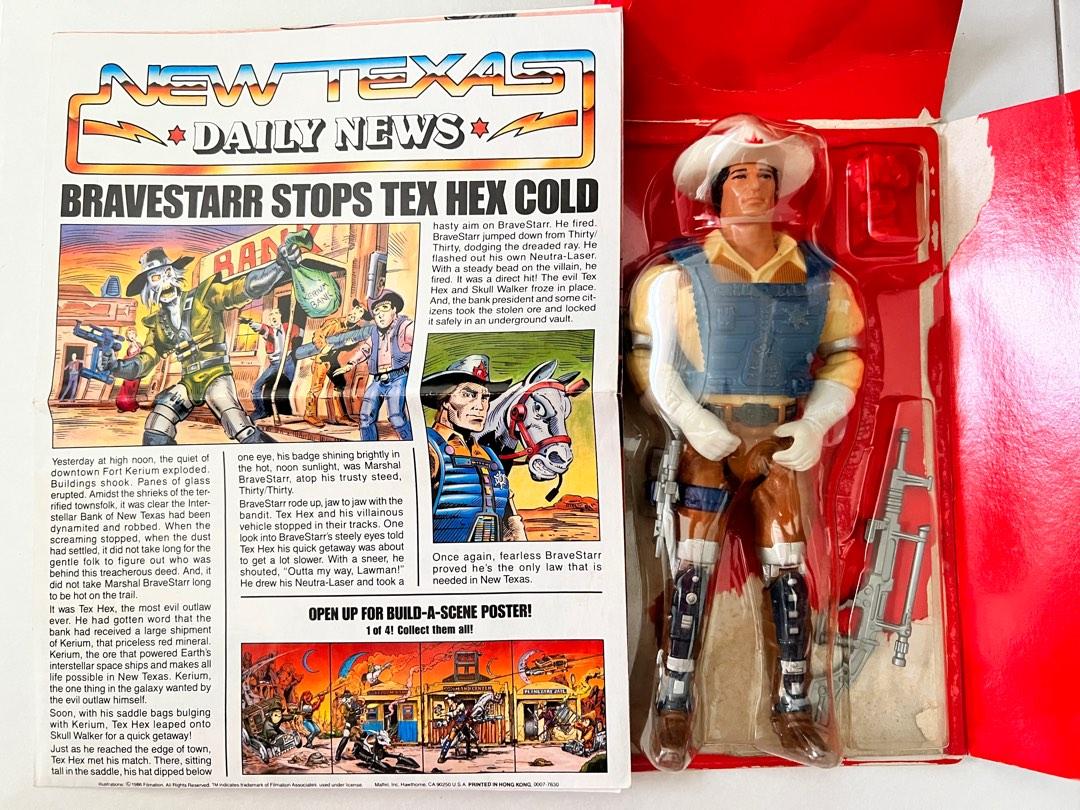 Reserved) Mattel Bravestarr MARSHALL BRAVESTARR (Complete, Battle Action  Works as Normal) vintage 80s 90s toy figures, Hobbies & Toys, Collectibles  & Memorabilia, Fan Merchandise on Carousell