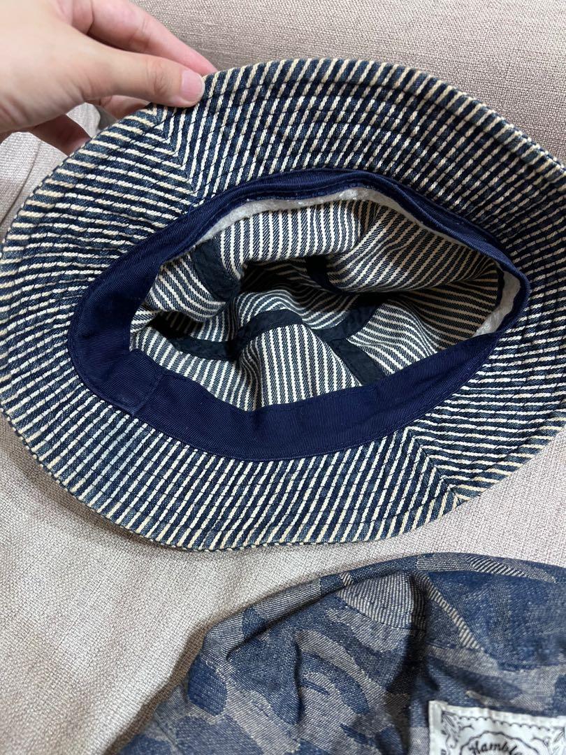 Quincy Mae Bucket Hat - Retro Stripe Ocean main image 1